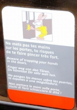 lapin, metro, paris